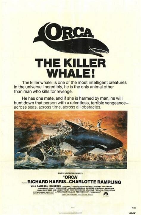 Orca The Killer Whale Hcf Guilty Pleasures Horror Cult Films