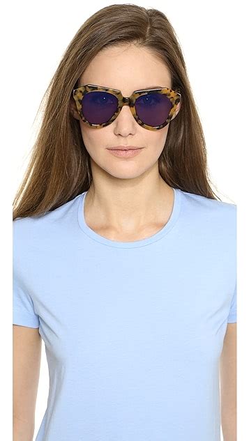 Karen Walker Superstars Collection Number One Mirrored Sunglasses Shopbop