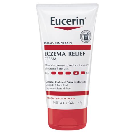 Eucerin Eczema Relief Body Cream, Fragrance Free Eczema Lotion, 5 Oz ...