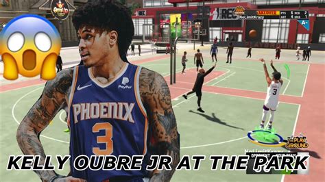 Kelly Oubre At The Park In Nba 2k20 Best Rebounding Wing Build