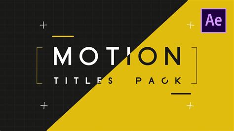 70 Free Motion Graphic Templates In After Effects 2020 P1 Youtube