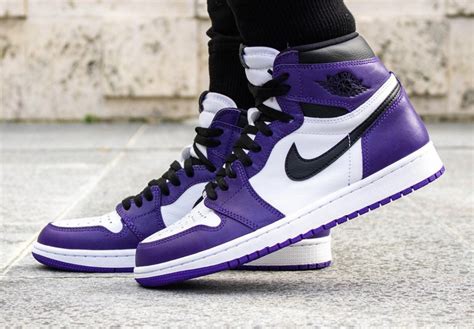 即納国産 Nike Jordan 1 Court Purple White 26センチの通販 By Sea Lions Base｜ナイキなら