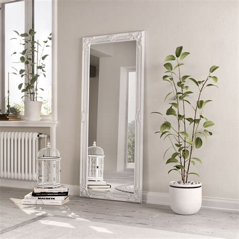 Two way glass mirror — 12 x 24 — mirropane — 1/4 thickness — flat edge polished — for smart mirrors, hidden televisions, security and surveillance applications интересно было бы купить, поиграться. White Bevelled Glass Mirror | No5a Interiors