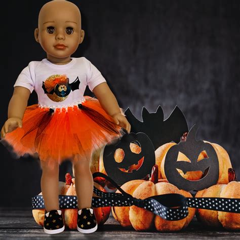 Halloween Costume Set For 18 Inch Dolls Halloween Outfit For Etsy
