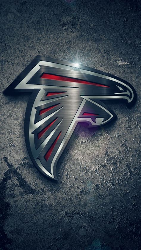 Atlanta Falcons Logo Wallpaper Nfl Football Art