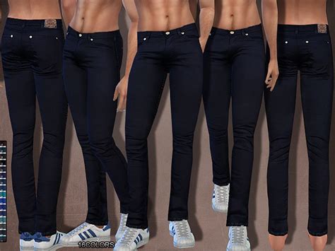 High Quality Jeans For Male Simavailable In 16 Colors Found In Tsr