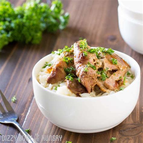 These crock pot chicken thighs with honey balsamic glaze are sweet and sticky with just the how to cook crock pot chicken thighs: Crock Pot Chicken Thighs in Honey Beer Sauce | Dizzy Busy ...