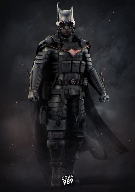 Artstation Batman Ballistic Suit Mark Iii