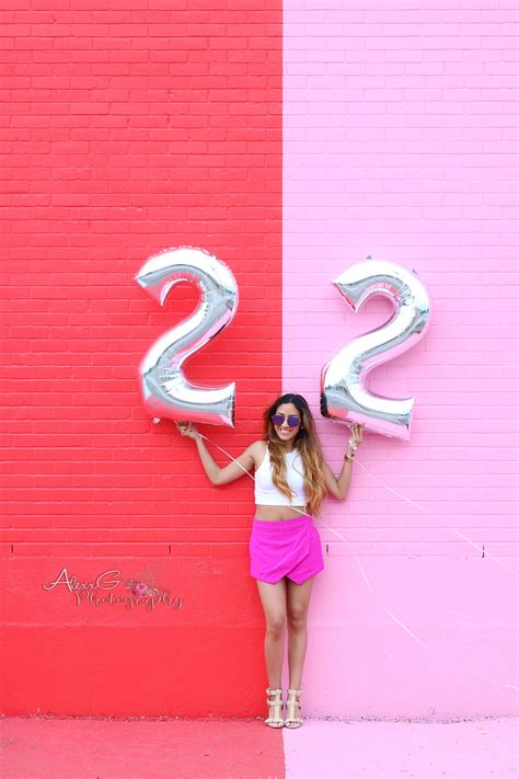 Birthday Photoshoot Ideas With Number Balloons