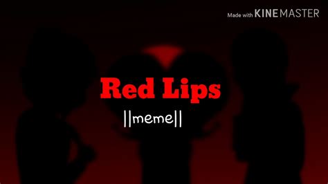 Red Lips Meme Flipaclip Youtube