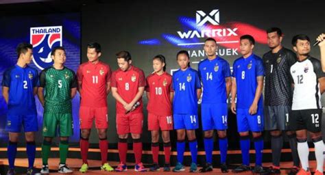 National team of thailand, vietnam, cambodia, myanmar, and thailand best quality and authentic football jerseys from thailand. New Thailand Soccer Jersey 2018-19 | Warrix Thailand ...