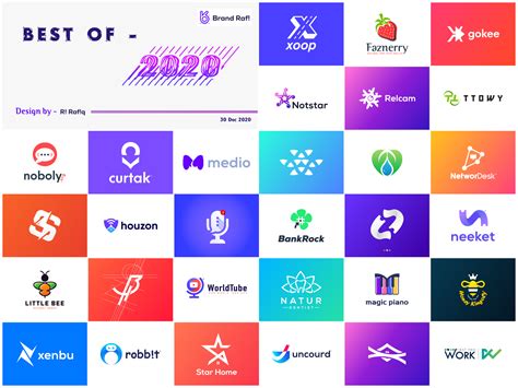 Top Best Logos Collection Of 2020 🎉👌🎉 By Ri Rafiq 🚀 On Dribbble