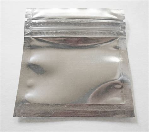 Silverclear Aluminumfoil Pouches Mylar Ziplock Heat Seal Bags