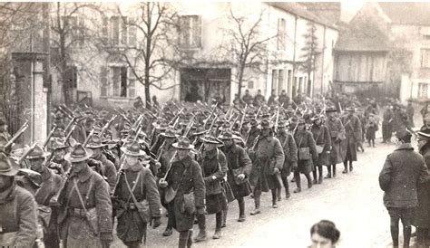 The Rainbow Division Comes To Town ‘february 18 1918 At Pexonne We