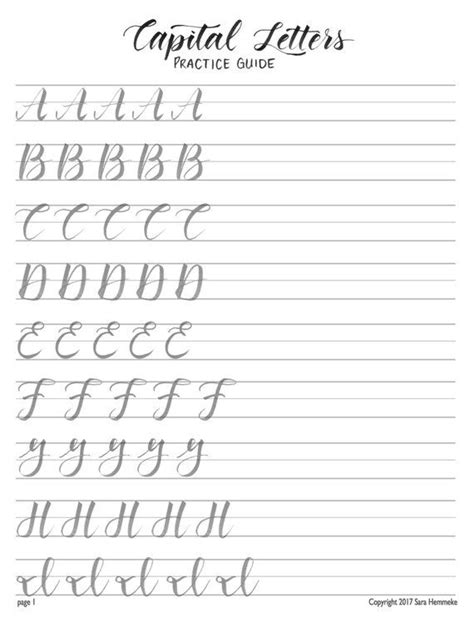 Brush Lettering Practice Drills 2 Alphabets With These