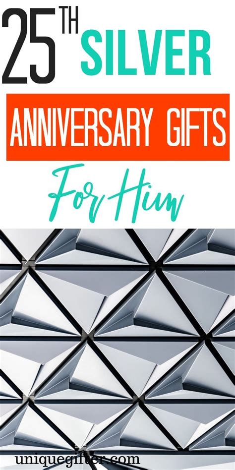 25th anniversary gifts for your husband. 20 25th Silver Anniversary Gifts for Him | Silver ...