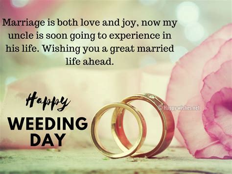 Best Wedding Wishes For Uncle Marriage Quotes