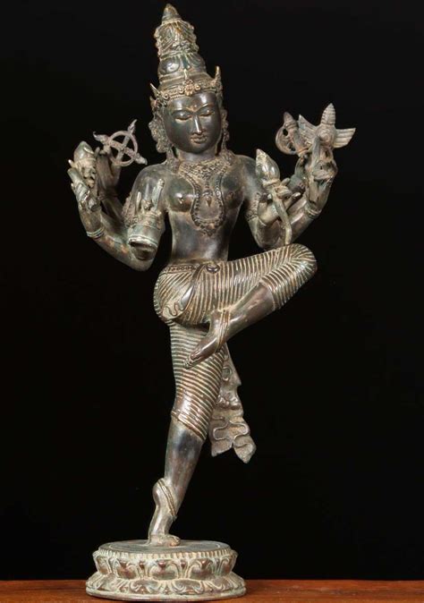 Sold Brass Beautiful Dancing Devi Parvati 22 67bb9 Hindu Gods