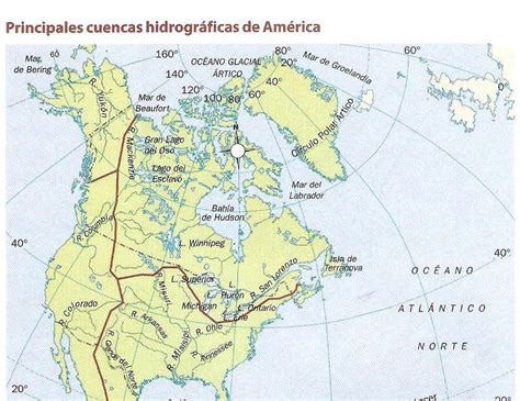 Espacios Americanos Principales Cuencas HidrogrÁficas De AmÉrica