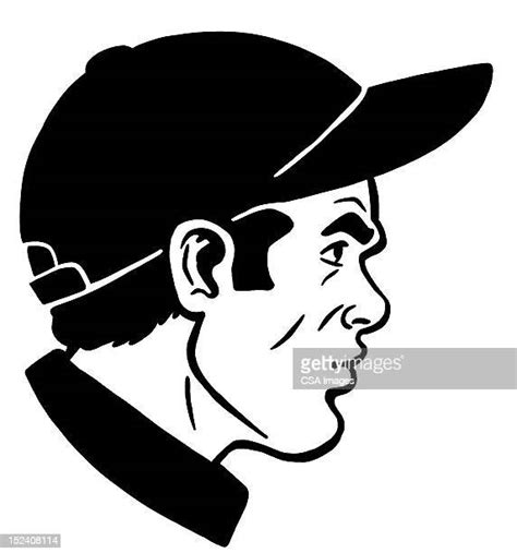 Man Baseball Cap Clip Art Photos And Premium High Res Pictures Getty