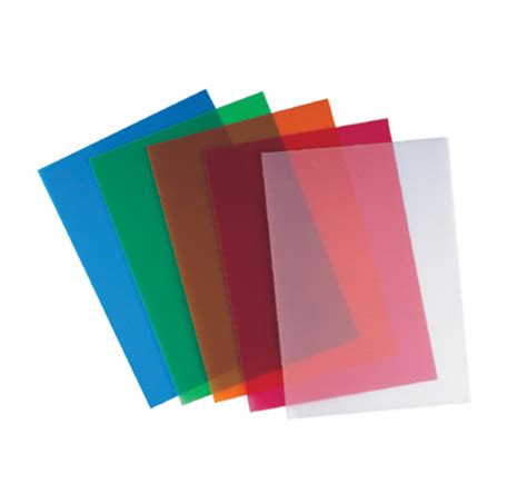 Transparent Colored Vinyl Sheets