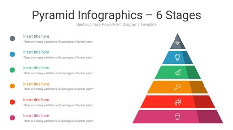 Pyramid Steps Infographics Powerpoint Template Marketing Former