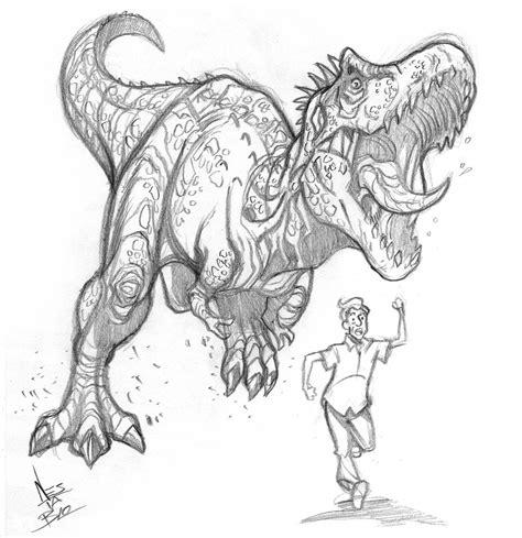 Cretaceous Yasmina Bumpy Sketch Coloring Page