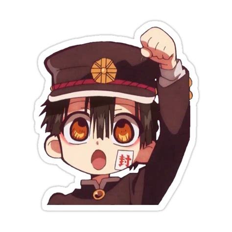 Hanako Kun Is Cheering You On Sticker By Loserlovers In 2021 Anime