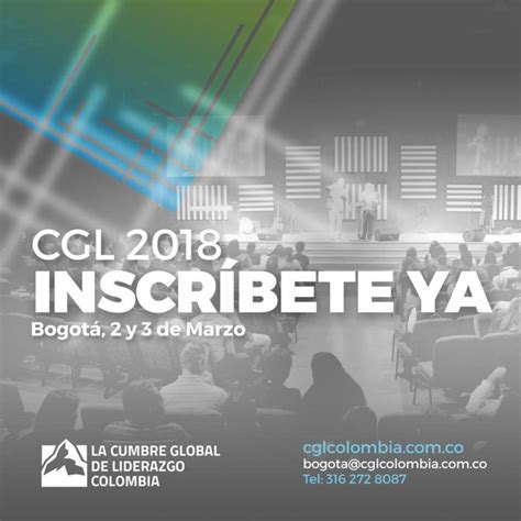 Cumbre Global De Liderazgo 2018 Inscripciones Abiertas El Río