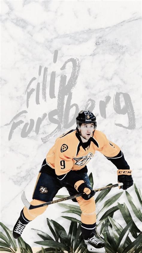 Double sided print with concealed zipper & insert. Filip Forsberg | Nashville predators, Hockey players, Predator