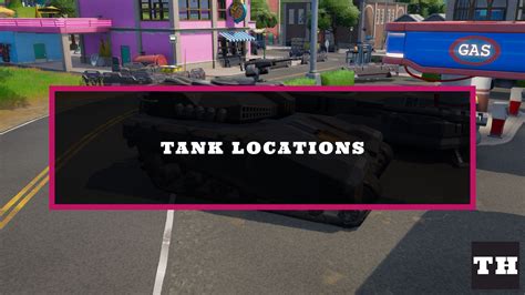 Fortnite Tank Locations All Spawns Map Try Hard Guides