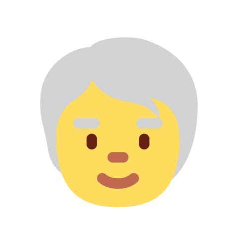 陸 Older Person Emoji What Emoji 類