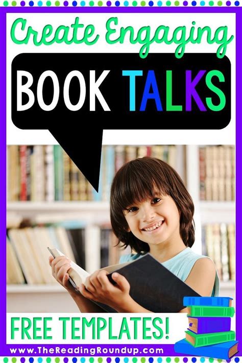 Free Templates To Create Engaging Book Talks Book Talk Elementary