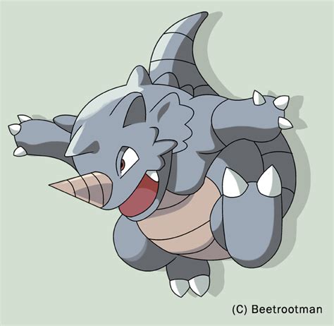 The following pokémon are currently able to learn this attack. Rhydon used Horn Drill by Beetrootman on DeviantArt