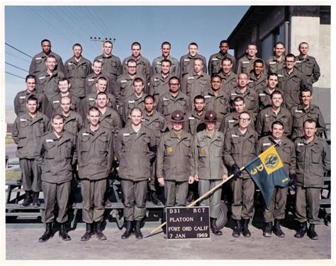1960 69 Fort Ord Ca 1969fort Ordd 3 11st Platoon The Military