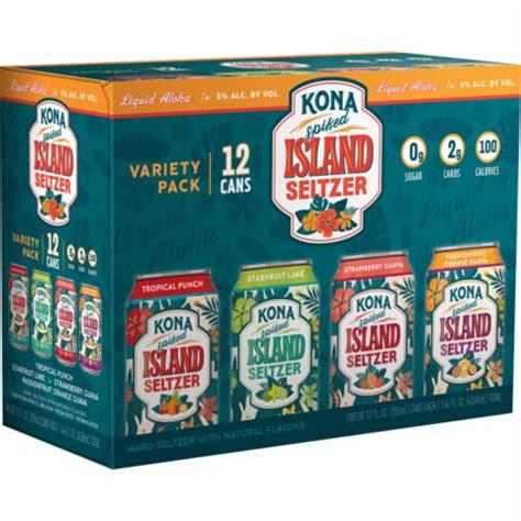 Kona Island Hard Seltzer Variety Pack REAL GOODS GmbH