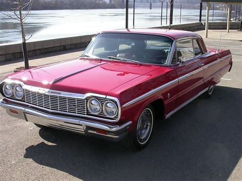 Find Used 1964 Chevy Impala Ss 409 Hardtop Red Ony 1800 Miles Since