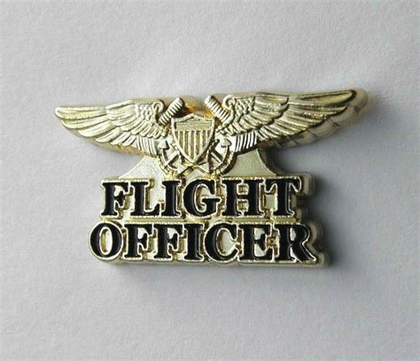 Usn Navy Flight Officer Wings Lapel Pin Badge 125 Inches Cordon Emporium