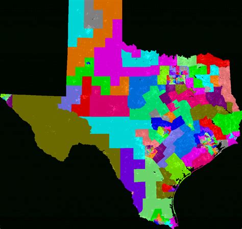 Texas 14th District Map Wells Printable Map