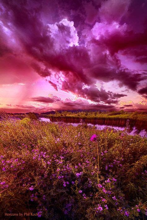 Impresionante Atardecer Morado Stunning Purple Sunset Paisajes Landscapes Naturaleza