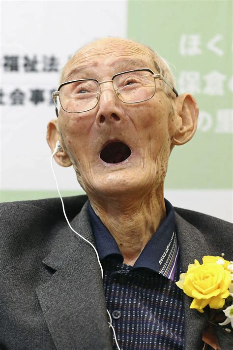 Japanese Man Who Believes In Smiling Is Worlds Oldest Ap News