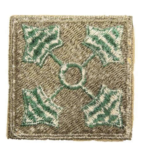 Patch 4th Infantry Division Military Classic Memorabilia
