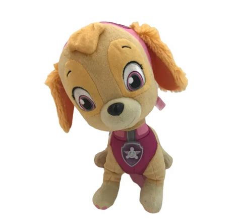 Skye Paw Patrol Nickelodeon Talking Plush Stuffed Animal Spin Master 12