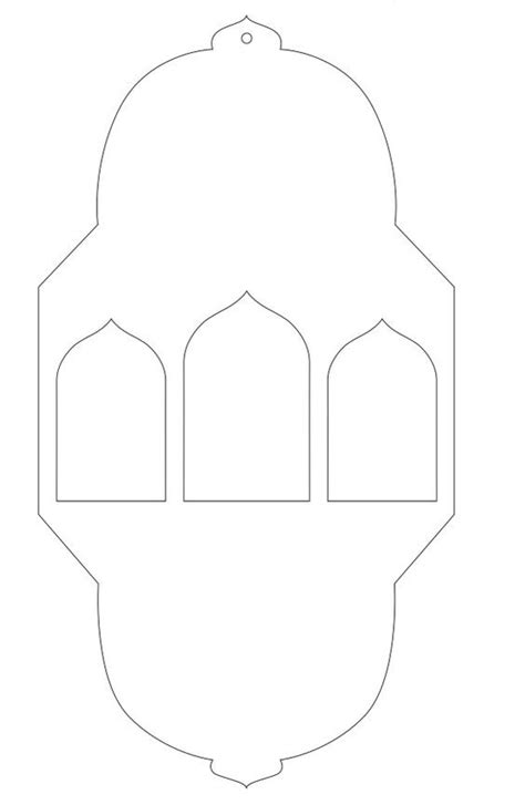 Printable Ramadan Lantern Craft