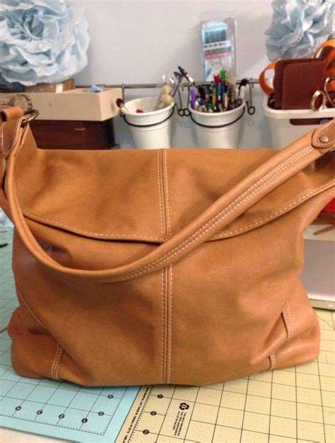 Leather Hobo Bag Project On Craftsy Com Leather Bag Tutorial Bags