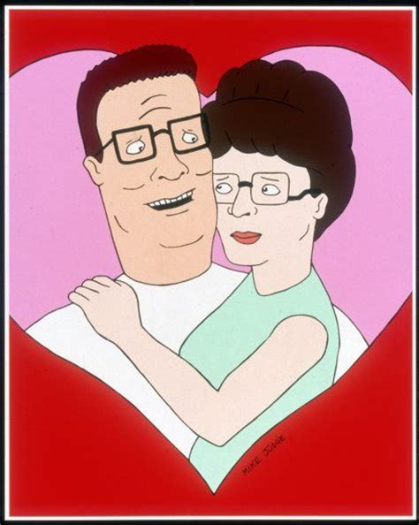 Hank And Peggy Hill King Of The Hill Vintage Cartoon And Peggy