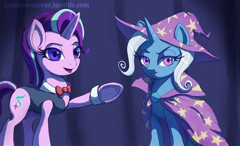 The Trixie And Starlight Magical Show By Raikoh Illust On Deviantart