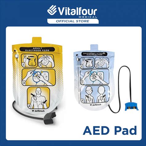 Defibtech Lifeline Adult Defibrillation Pads Authorized Distributor