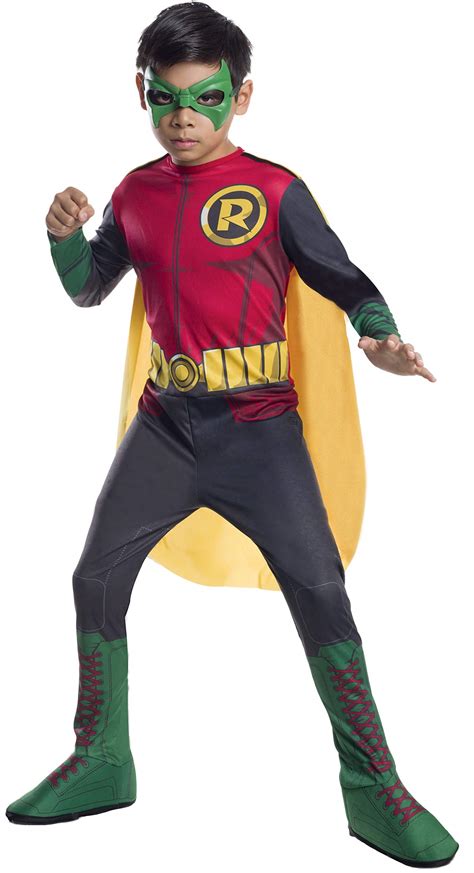 Dc Superheroes Robin Costume Childs Medium Atelier Yuwaciaojp
