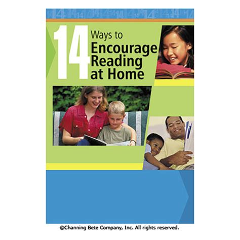 14 Ways To Encourage Reading At Home Channing Bete